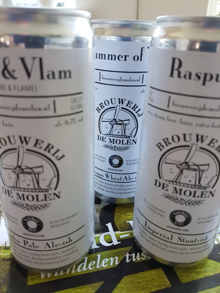 blik of glas bierverpakking