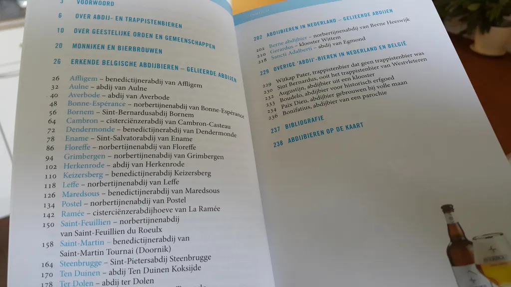 Reis langs abdijbieren