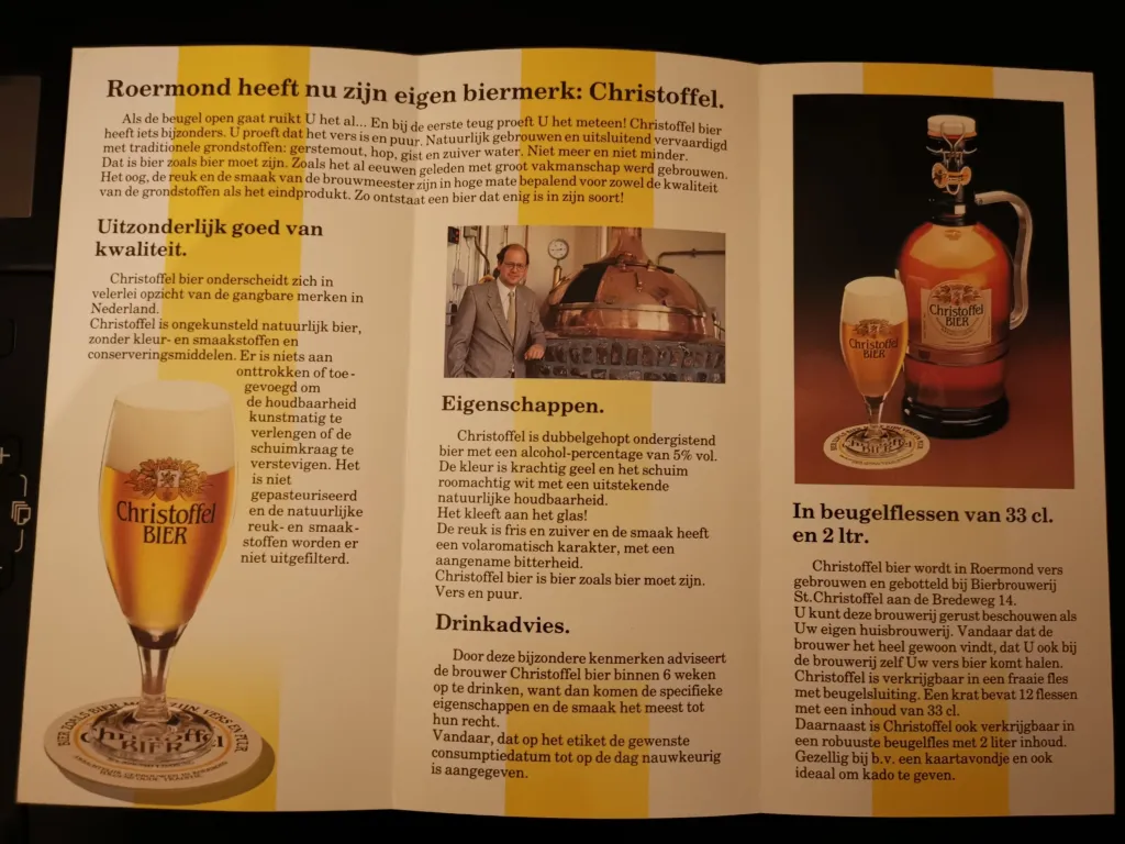 bierfolders jaren 80