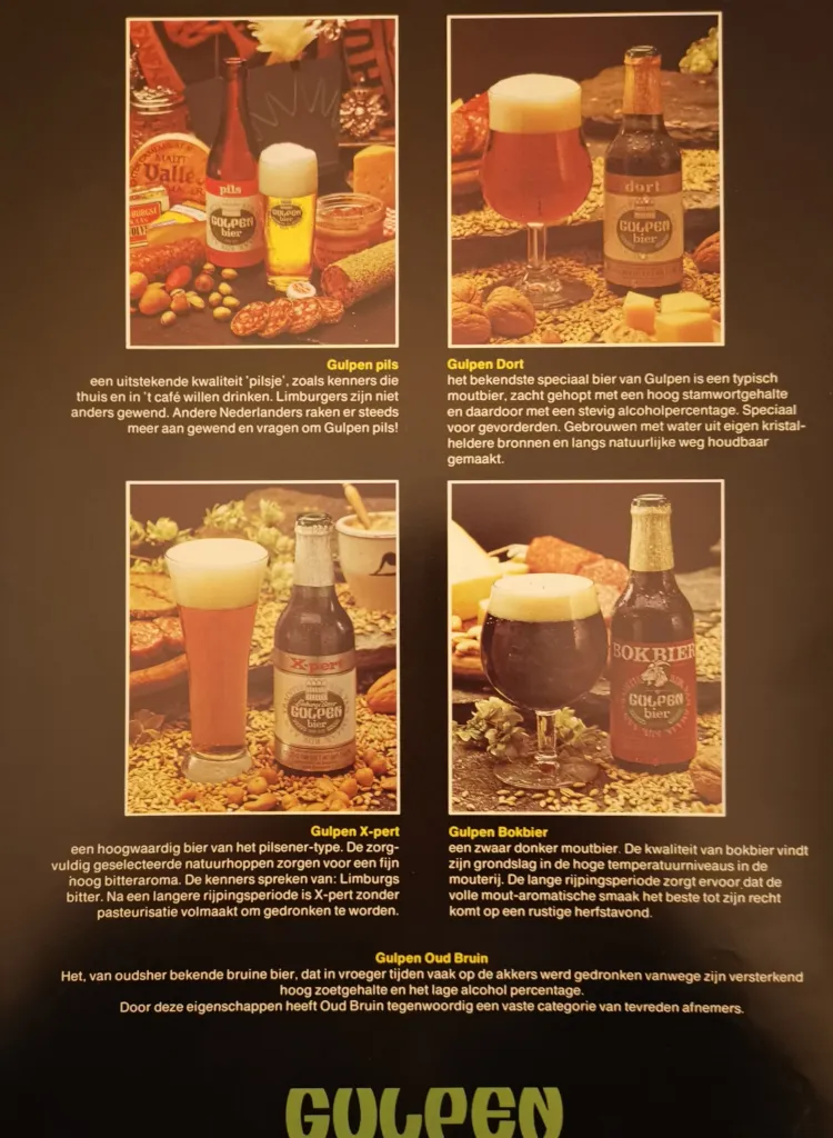 bierfolders jaren 80