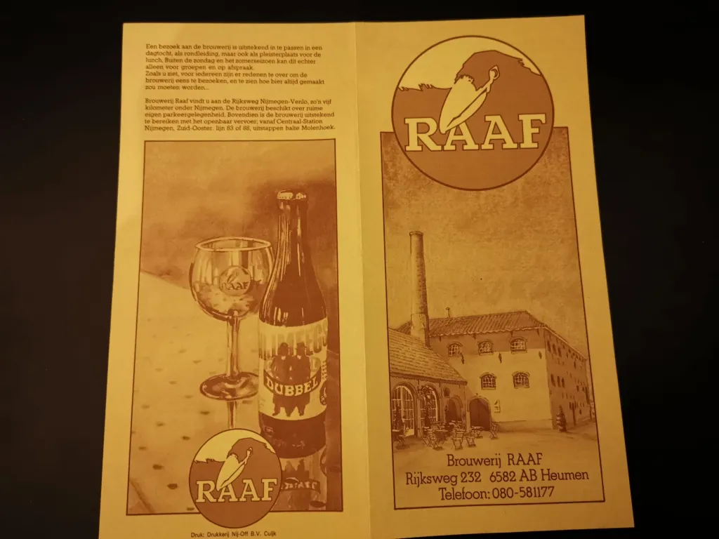 bierfolders jaren 80