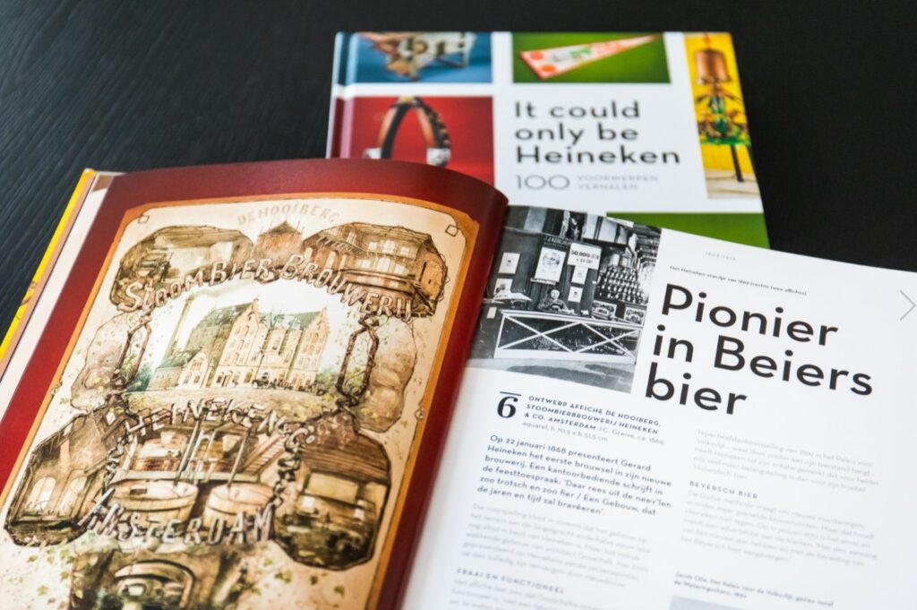 It could only be Heineken boek
