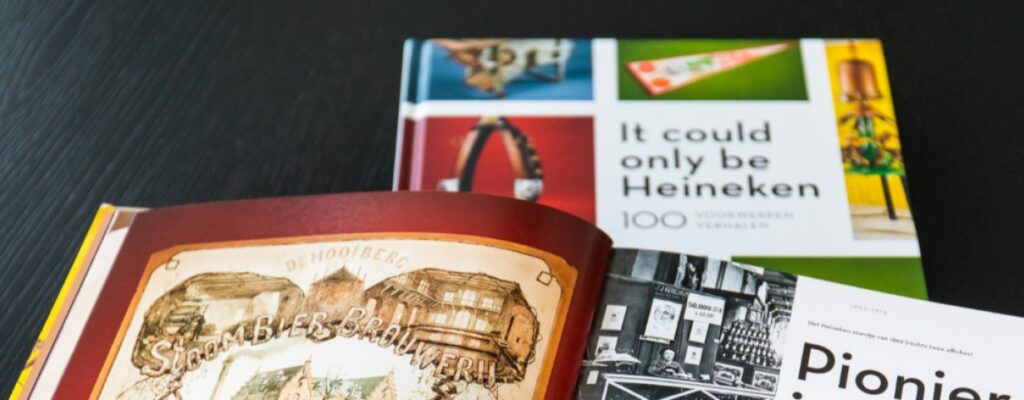 It could only be Heineken boek