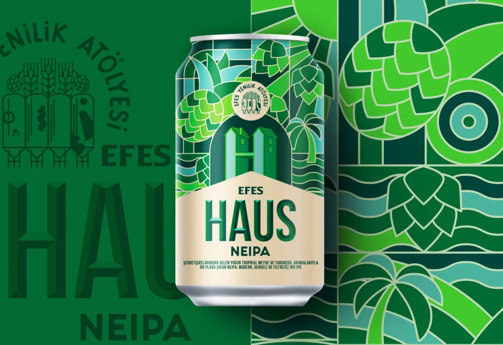 Efes Haus verpakkingsdesign