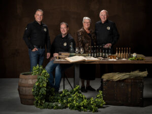 Muntmeester bier met goud van Baron Brouwerij