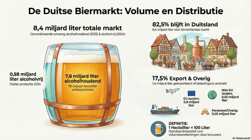 Duitse biermarkt krimpt