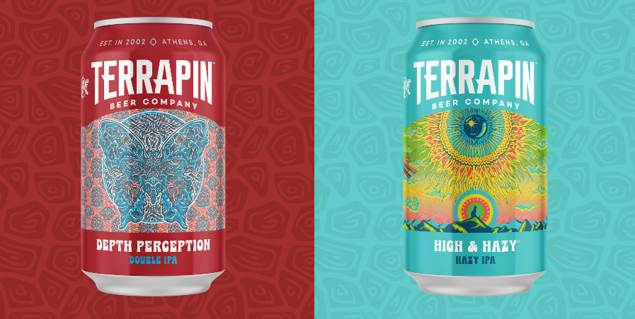 Terrapin Beer verpakkingsdesign redesign